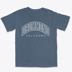 Drummond Oklahoma Inline Premium Heavyweight T-shirt
