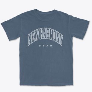 New Harmony Utah Inline Premium Heavyweight T-shirt