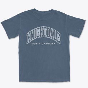Knightdale North Carolina Inline Premium Heavyweight T-shirt