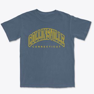 Collinsville Connecticut Inline Premium Heavyweight T-shirt