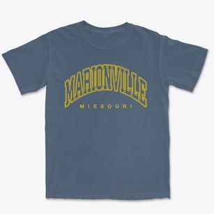 Marionville Missouri Inline Premium Heavyweight T-shirt