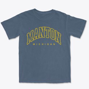 Manton Michigan Inline Premium Heavyweight T-shirt