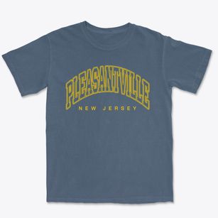 Pleasantville New Jersey Inline Premium Heavyweight T-shirt