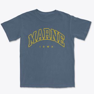 Marne Iowa Inline Premium Heavyweight T-shirt