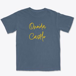 Oneida Castle New York Freestyle Premium Heavyweight T-shirt