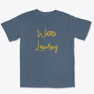 Watts Landing North Carolina Freestyle Premium Heavyweight T-shirt