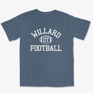 Willard Utah Football Premium Heavyweight T-shirt
