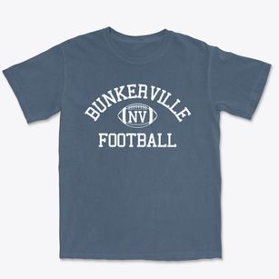 Bunkerville Nevada Football Premium Heavyweight T-shirt