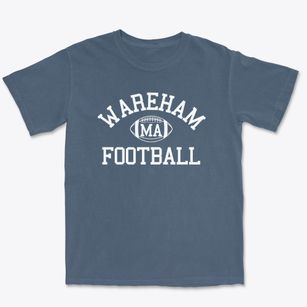 Wareham Massachusetts Football Premium Heavyweight T-shirt