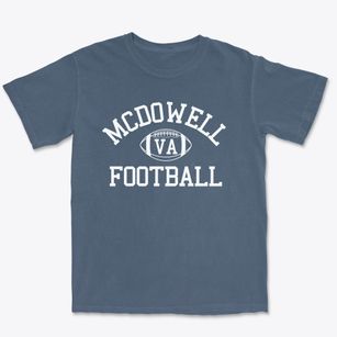 Mcdowell Virginia Football Premium Heavyweight T-shirt