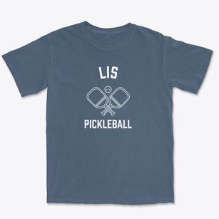 Lis Illinois Pickleball Premium Heavyweight T-shirt