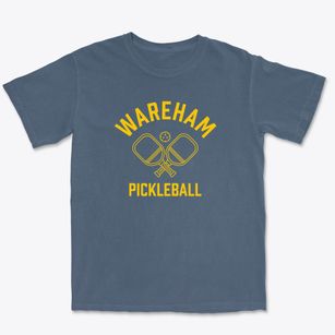 Wareham Massachusetts Pickleball Premium Heavyweight T-shirt