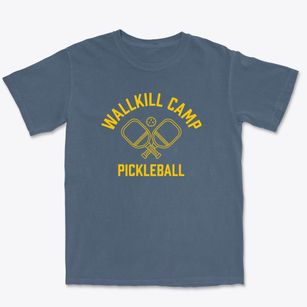 Wallkill Camp New York Pickleball Premium Heavyweight T-shirt