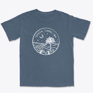  South Carolina Icon Premium Heavyweight T-shirt