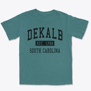 Dekalb South Carolina Classic Established Premium Heavyweight T-shirt