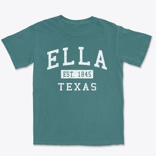 Ella Texas Classic Established Premium Heavyweight T-shirt