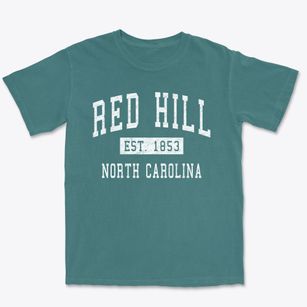Red Hill North Carolina Classic Established Premium Heavyweight T-shirt