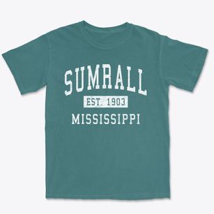 Sumrall Mississippi Classic Established Premium Heavyweight T-shirt