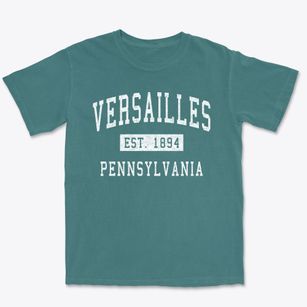 Versailles Pennsylvania Classic Established Premium Heavyweight T-shirt