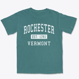 Rochester Vermont Classic Established Premium Heavyweight T-shirt