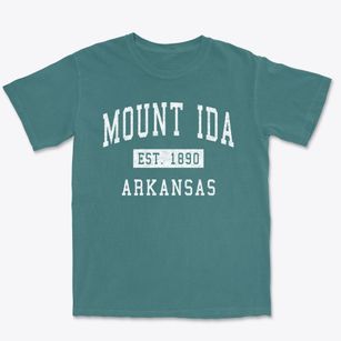 Mount Ida Arkansas Classic Established Premium Heavyweight T-shirt