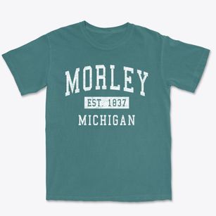 Morley Michigan Classic Established Premium Heavyweight T-shirt