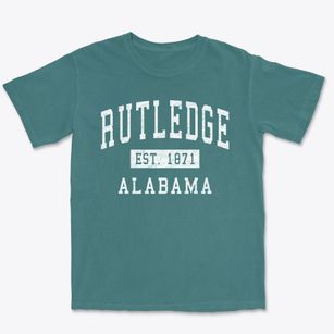 Rutledge Alabama Classic Established Premium Heavyweight T-shirt