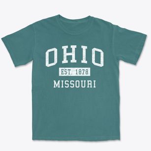 Ohio Missouri Classic Established Premium Heavyweight T-shirt