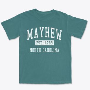 Mayhew North Carolina Classic Established Premium Heavyweight T-shirt