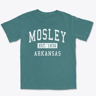 Mosley Arkansas Classic Established Premium Heavyweight T-shirt
