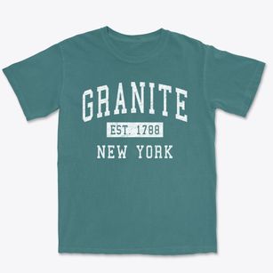 Granite New York Classic Established Premium Heavyweight T-shirt