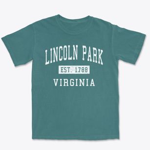 Lincoln Park Virginia Classic Established Premium Heavyweight T-shirt