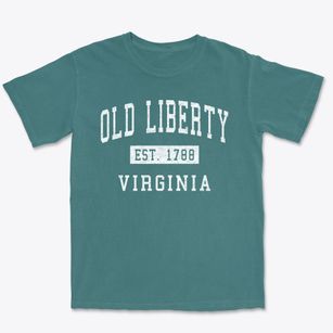 Old Liberty Virginia Classic Established Premium Heavyweight T-shirt