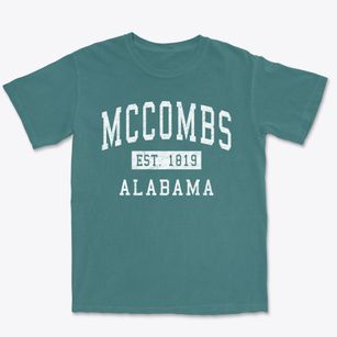 Mccombs Alabama Classic Established Premium Heavyweight T-shirt