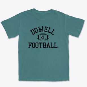 Dowell J Howard Center Classic Football Premium Heavyweight T-shirt