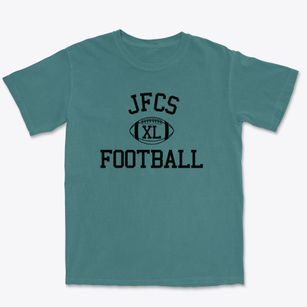 Jesus Fellowship Christian School Classic Football Premium Heavyweight T-shirt
