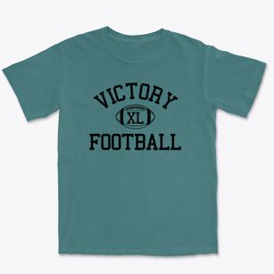 Victory Christian School Classic Football Premium Heavyweight T-shirt