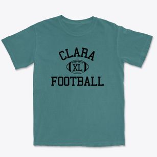 Clara E Westropp Education Center Classic Football Premium Heavyweight T-shirt