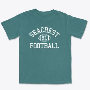 Seacrest Country Day School Classic Football Premium Heavyweight T-shirt