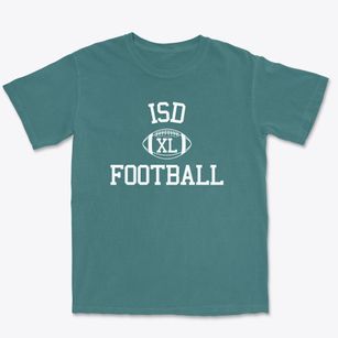 Illinois School For The Deaf Classic Football Premium Heavyweight T-shirt