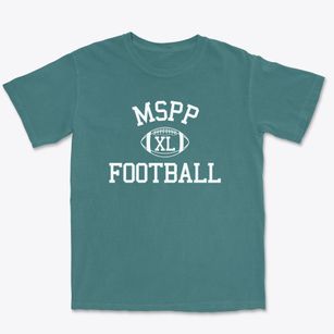 Massachusetts School Of Professional Psychology02132 Classic Football Premium Heavyweight T-shirt