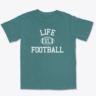 Life Christian School Classic Football Premium Heavyweight T-shirt