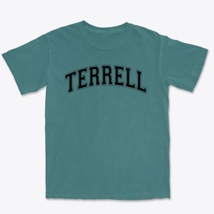Terrell High School Varsity Arch Premium Heavyweight T-shirt
