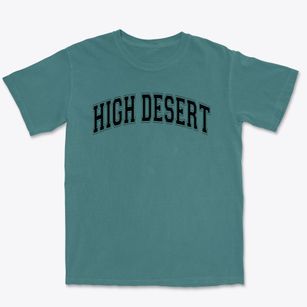 High Desert Academy Varsity Arch Premium Heavyweight T-shirt