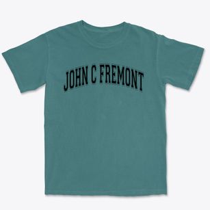 John C Fremont Elementary School Varsity Arch Premium Heavyweight T-shirt