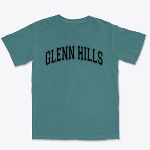 Glenn Hills High School Varsity Arch Premium Heavyweight T-shirt