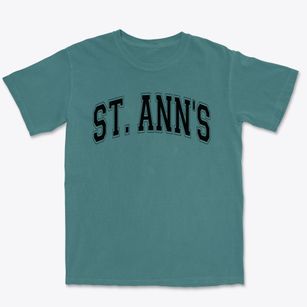 Saint Ann's School Varsity Arch Premium Heavyweight T-shirt
