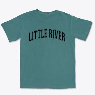 Little River Elementary School Varsity Arch Premium Heavyweight T-shirt