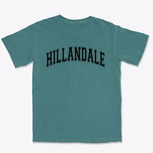 Hillandale Elementary School Varsity Arch Premium Heavyweight T-shirt