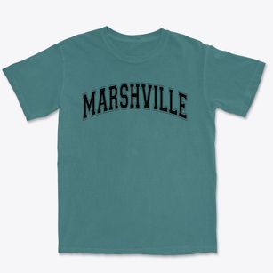 Marshville Elementary School Varsity Arch Premium Heavyweight T-shirt
